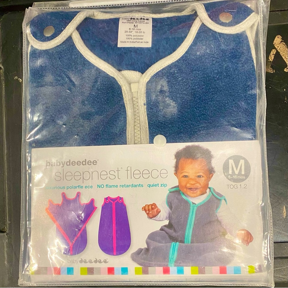 Baby fleece sleep sack